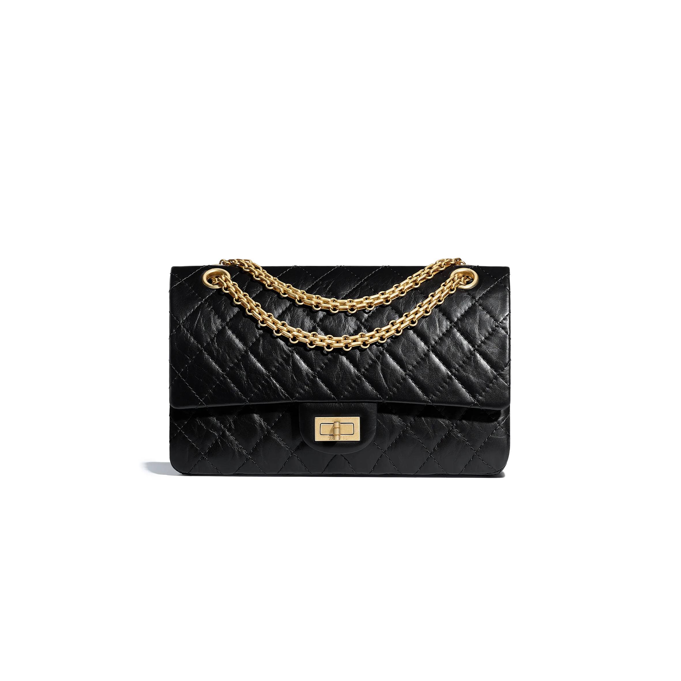 Ch*el 2.55 handbag gold hardware a37586 y04634 c3906 (24*16*7.5cm)